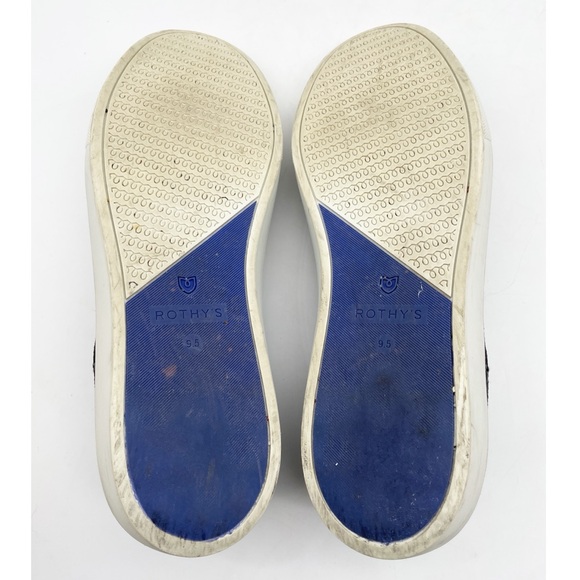 Rothy’s The Original Slip On In Black/Gray Camo Sneaker Women’s Size 9.5 - Picture 7 of 11